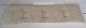 Preview: Fensterbank Auflage ca. 26 x 100 cm mit Klettpunkten Mikrofaser honig